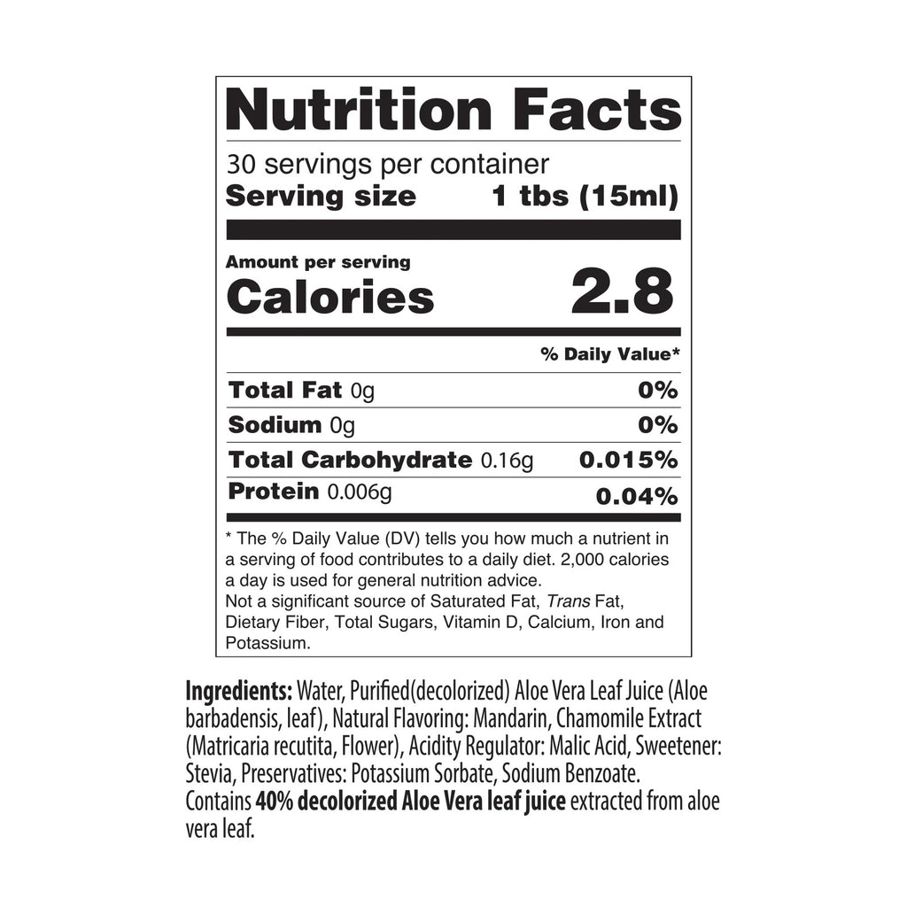 Nutriplus Aloe Glow Mandarin 