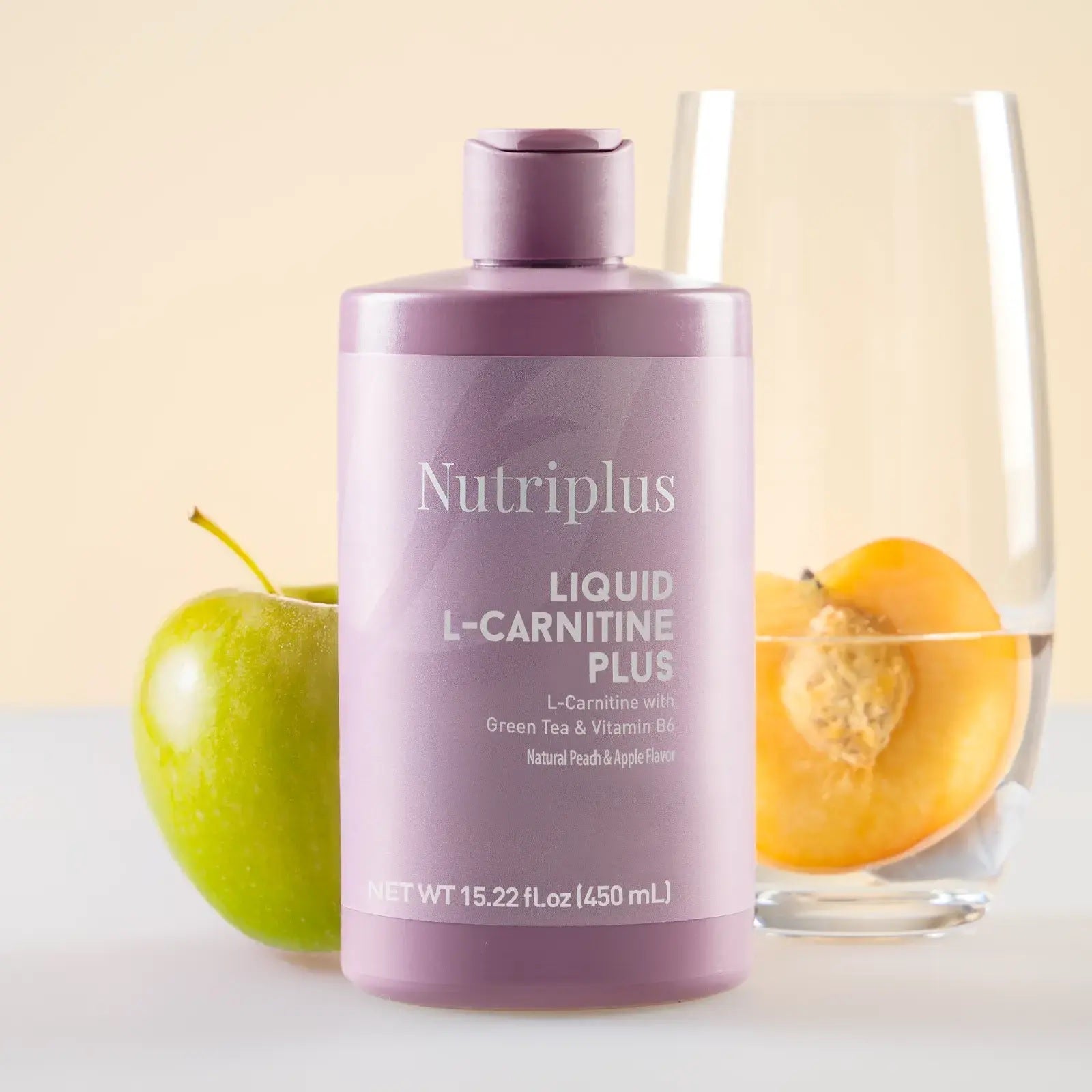 Nutriplus L-Carnitine Apple & Peach 