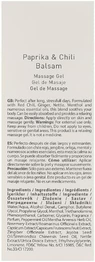 FARMASI Dr. C. Tuna Paprika & Chili Balsam Massage Gel