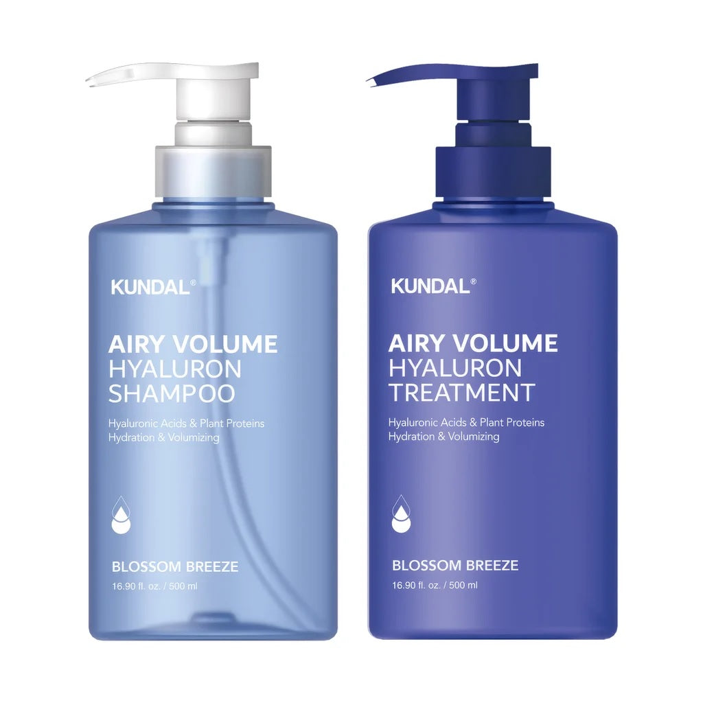 Kundal Airy Volume Hyaluron Shampoo & Treatment